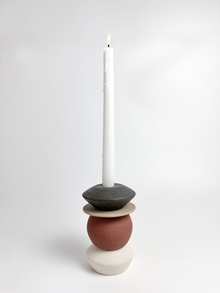 En Ceramic Candle Holder