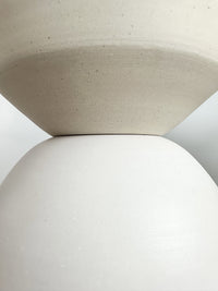 Porcelain and White / Round Pendant