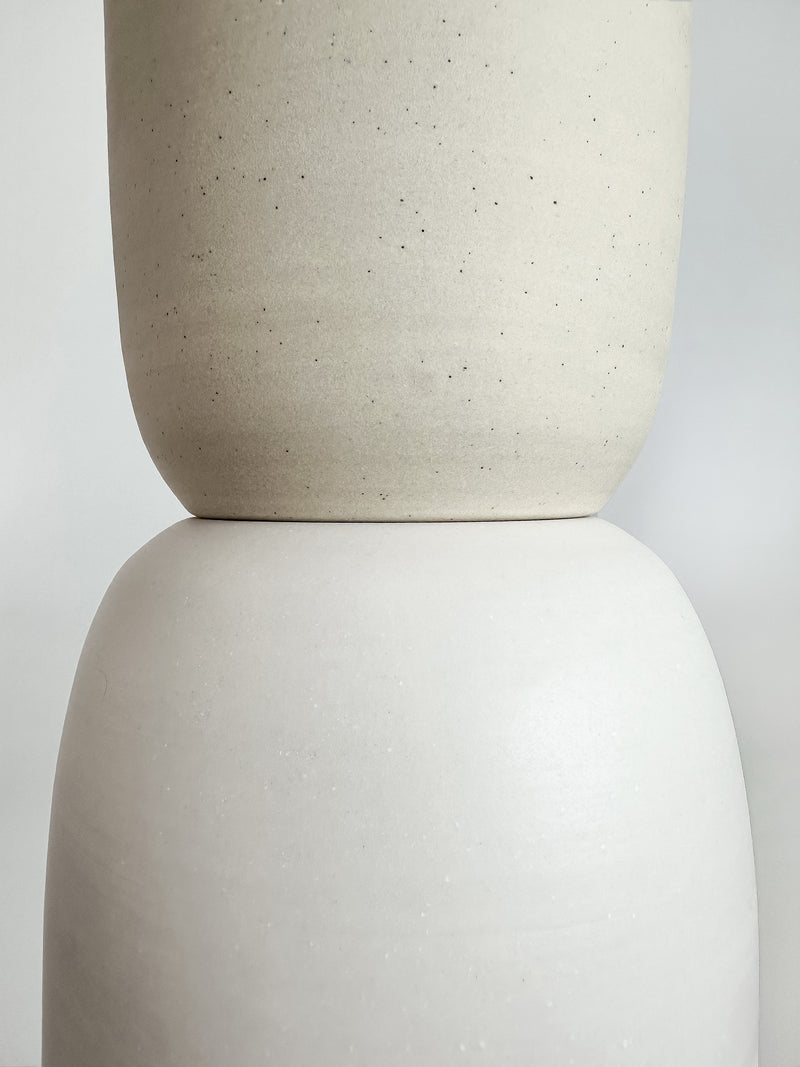 Porcelain and White / Dome Pendant