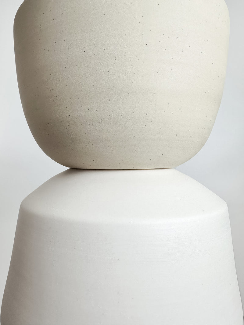 Porcelain and White / Angle Pendant