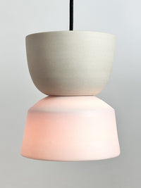 Porcelain and White / Angle Pendant