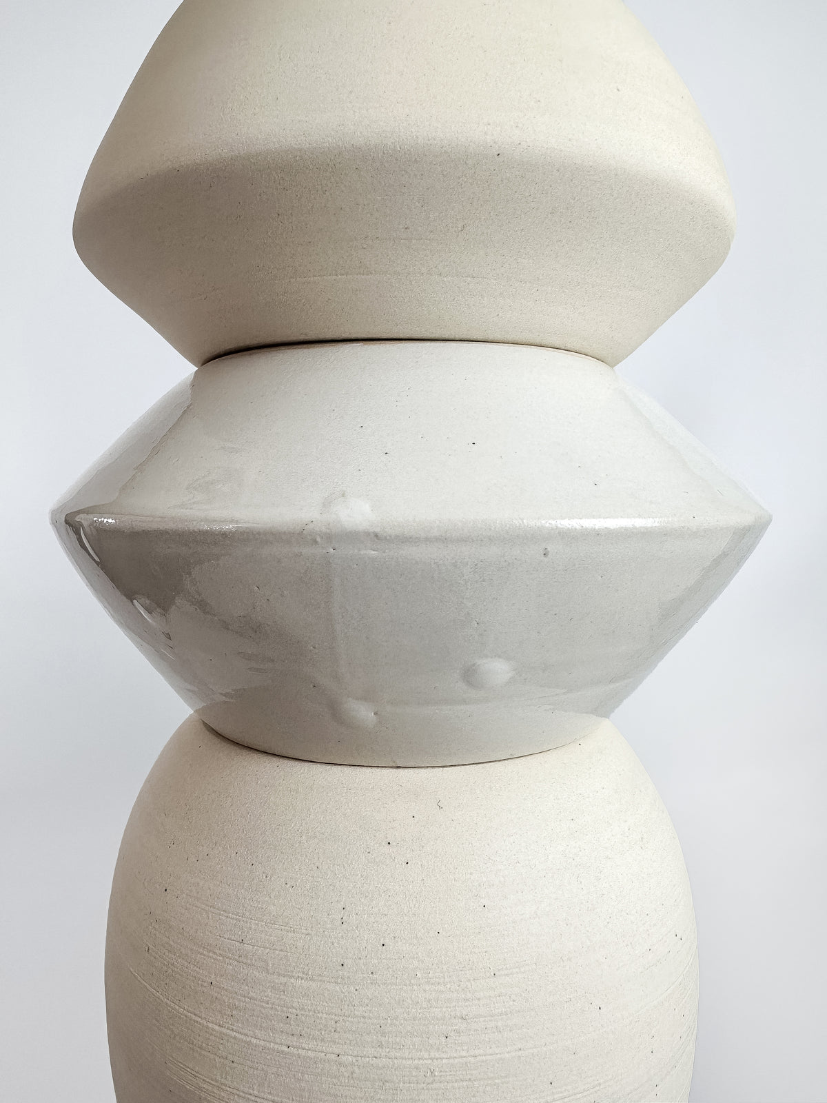 White / White Angle Pendant