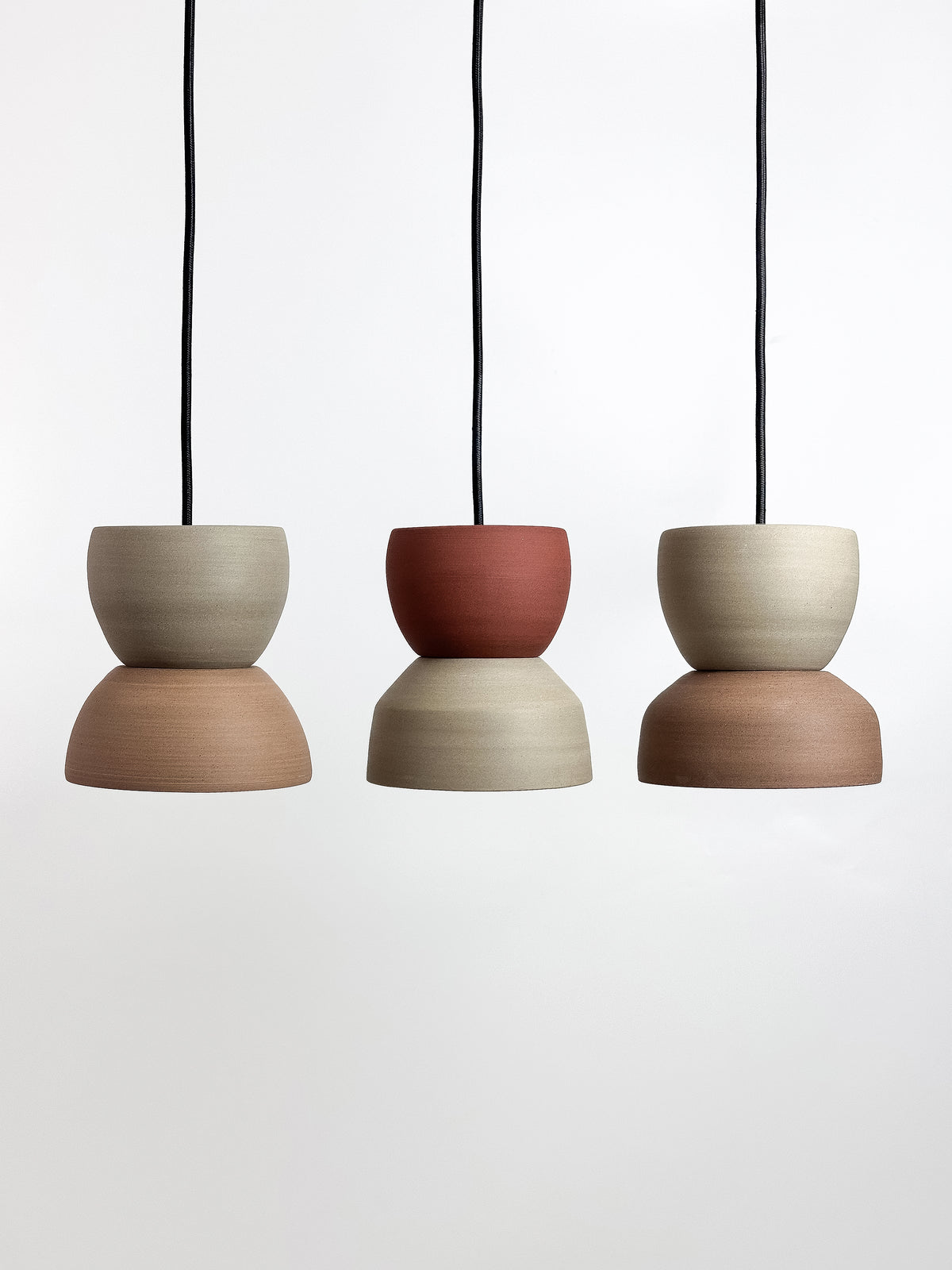 Tan / Tan (Angled) Pendant