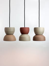 Tan / Tan (Angled) Pendant