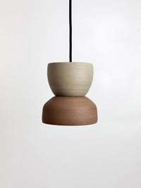 Tan / Tan (Angled) Pendant