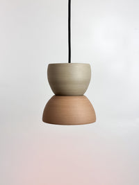 Tan / Tan (Rounded) Pendant