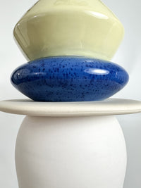 Colourful Pendant - Blue / Light Yellow