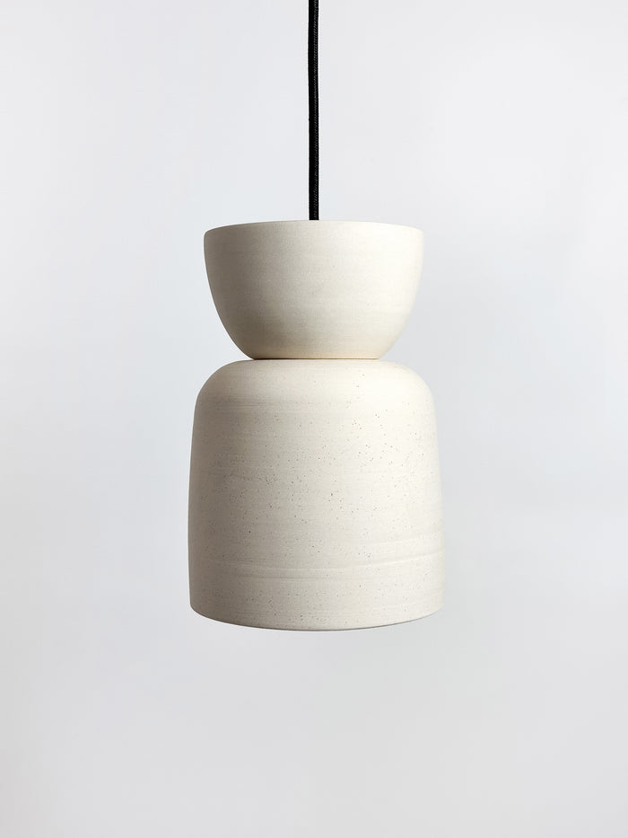 White / White Dome Pendant