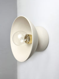 Echo Sconce - White