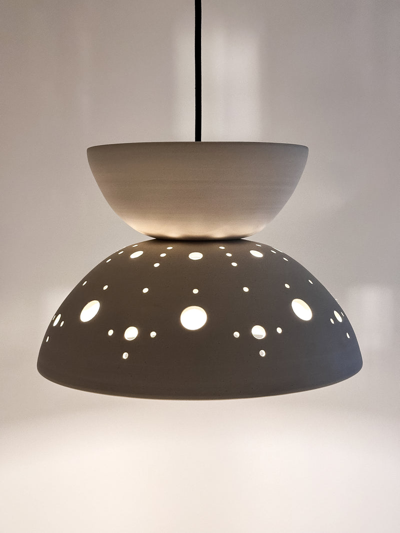 KOSMOS Pendant - White Cut Outs