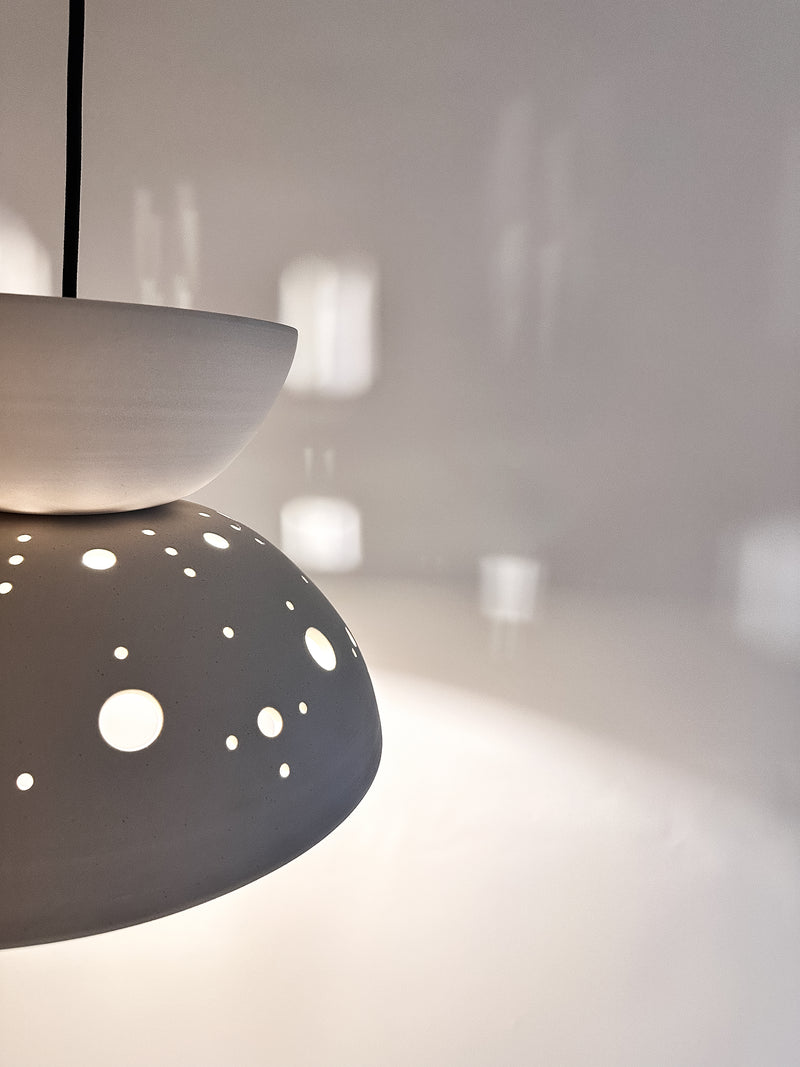 KOSMOS Pendant - White Cut Outs