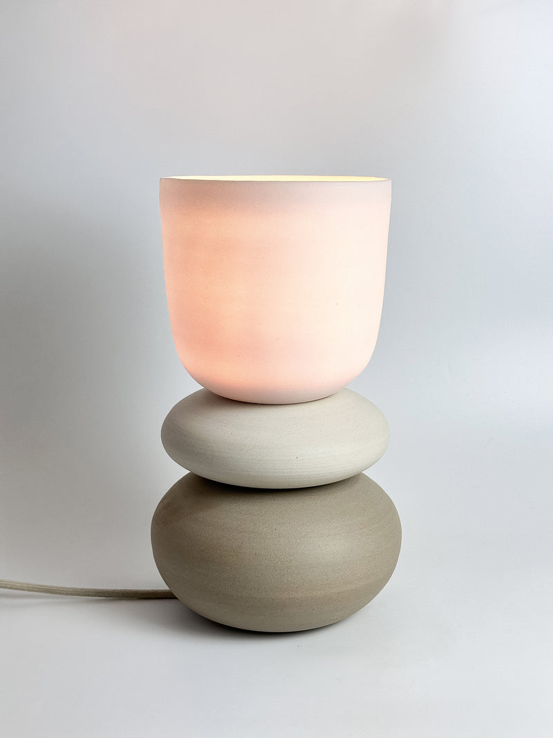 ORION - Small Tan / White