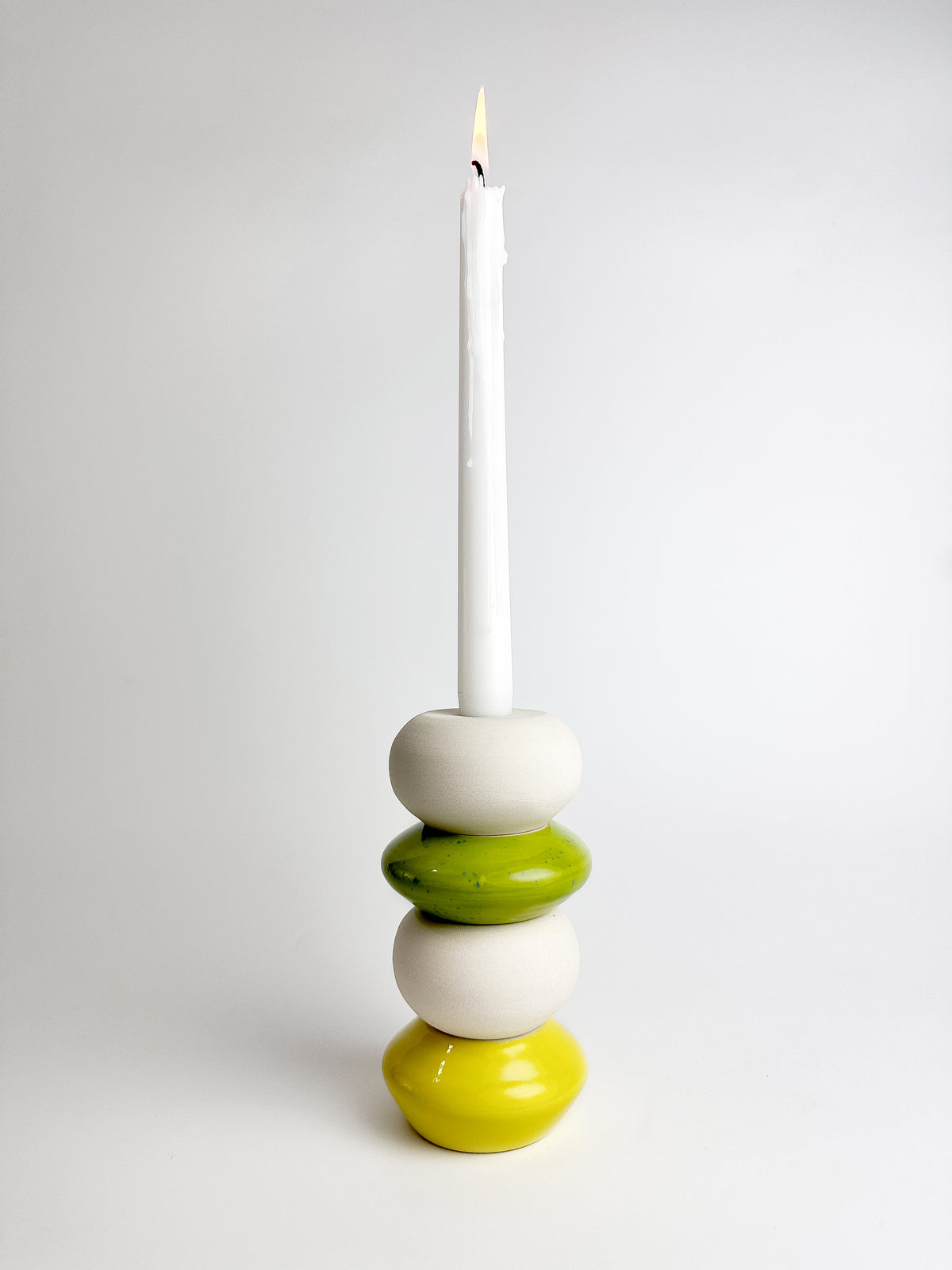 Colourful Reversible Candle Holder 14