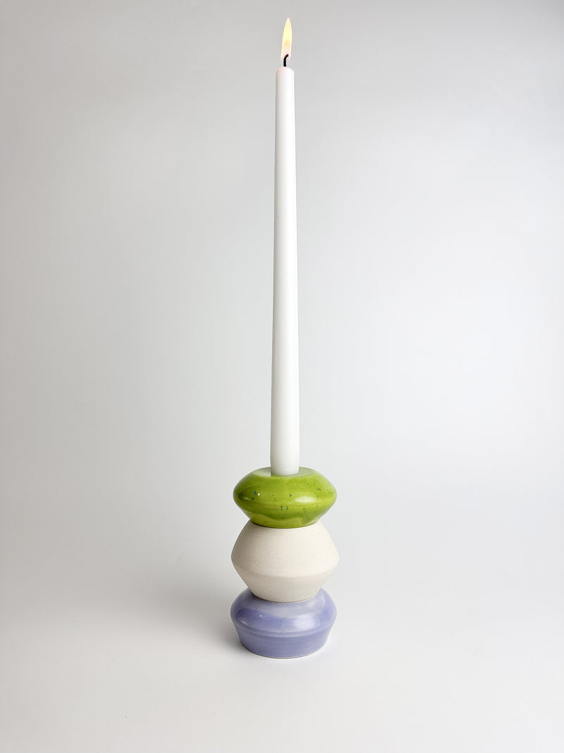 Colourful Reversible Candle Holder 5