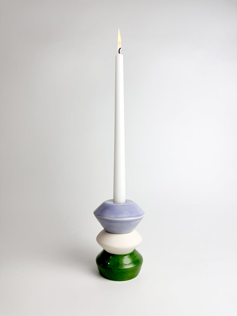 Colourful Reversible Candle Holder 7