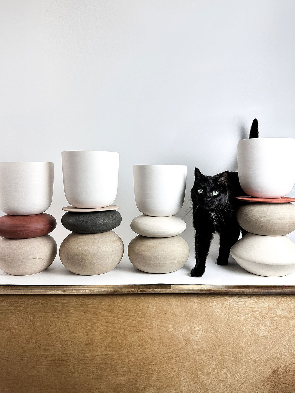 ORION - Small Tan / White