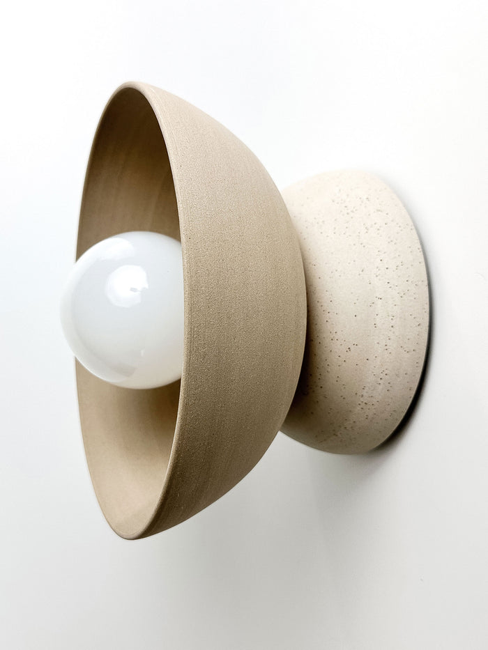 Echo Sconce - Tan